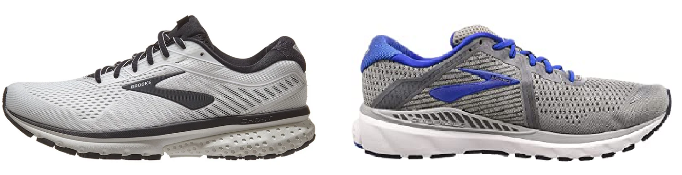 Brooks Ghost vs. Brooks Adrenaline