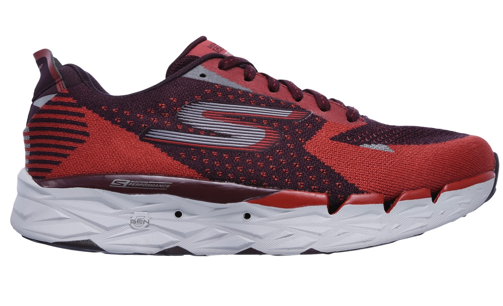 skechers go run 6 mens brown