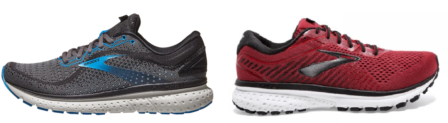 compare brooks glycerin and ghost