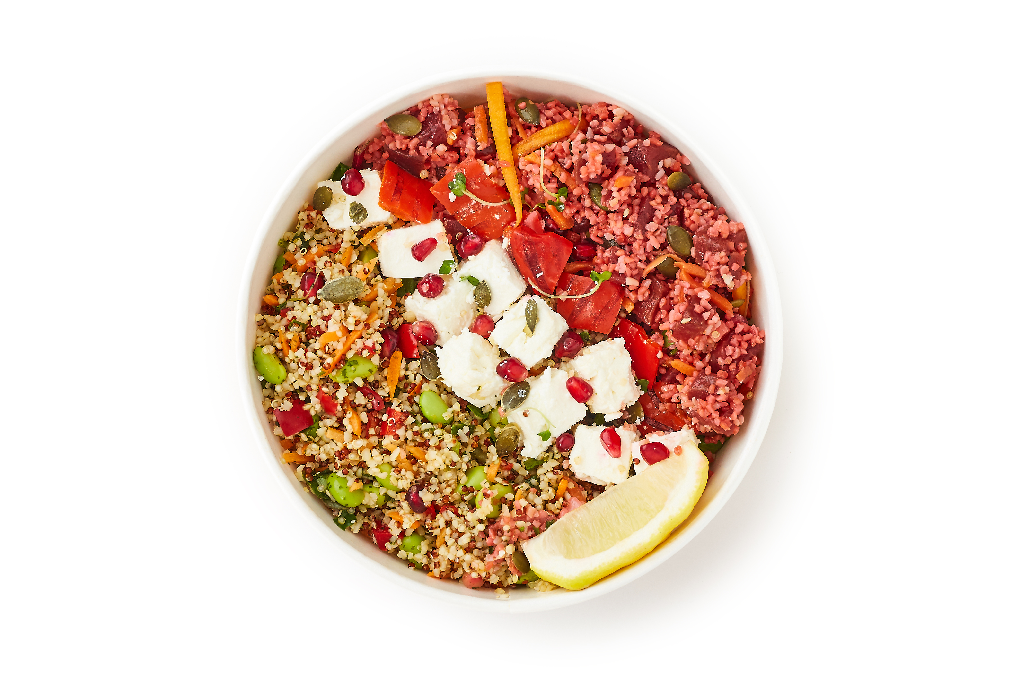 Feta, Beetroot & Pomegranate Salad