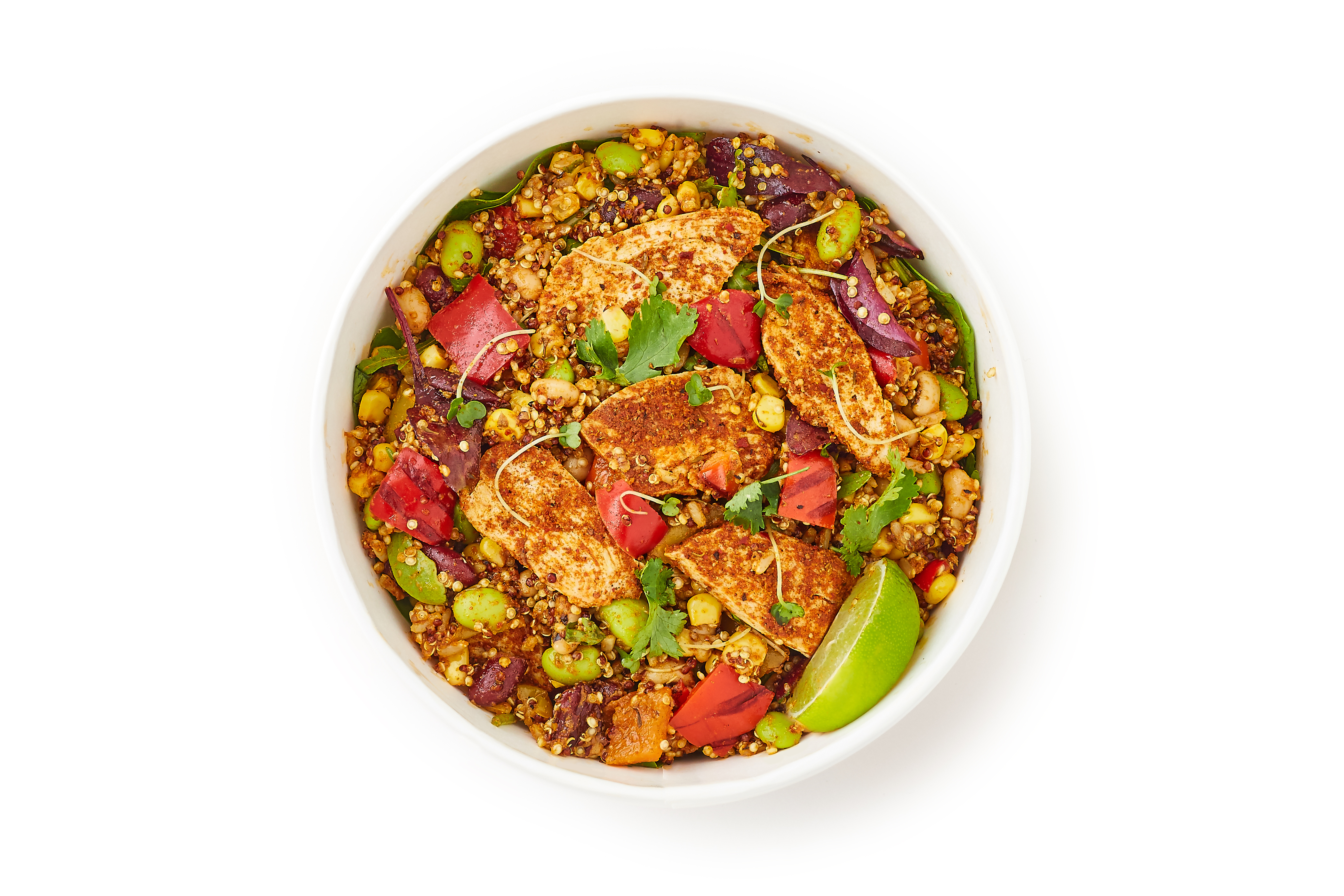 Cajun Chicken Rice Salad