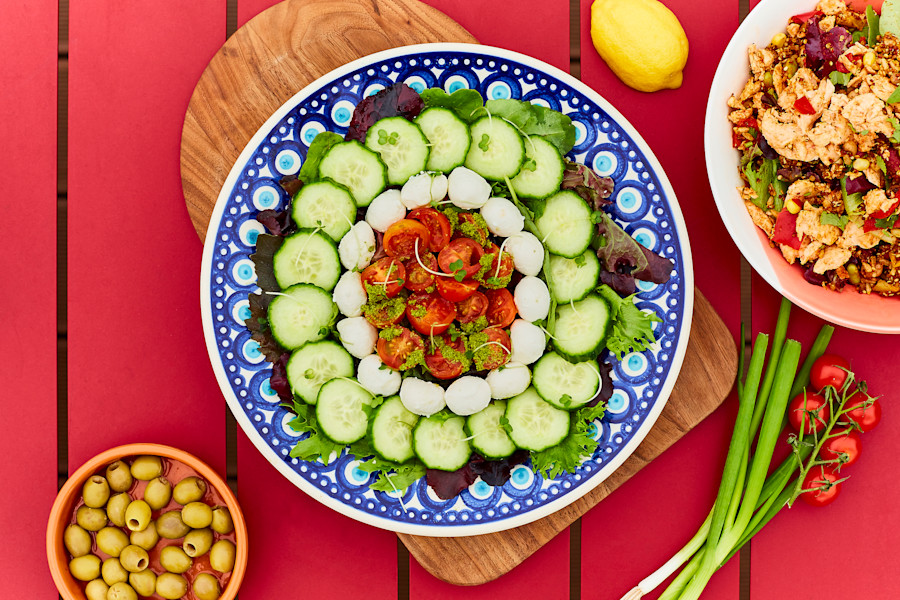 Mozzarella & Cherry Tomato Salad