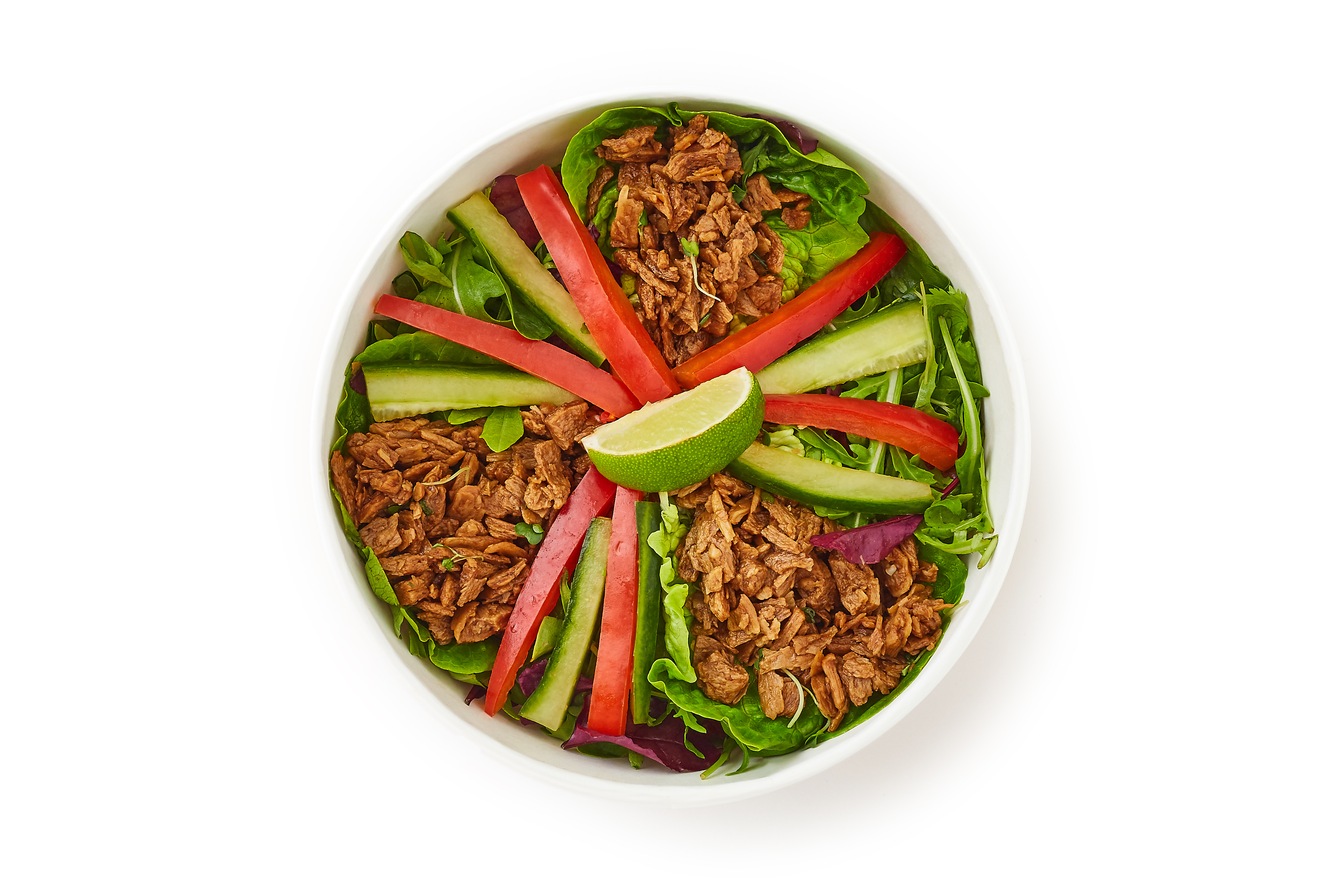 Hoisin Vegan Duck Lettuce Salad