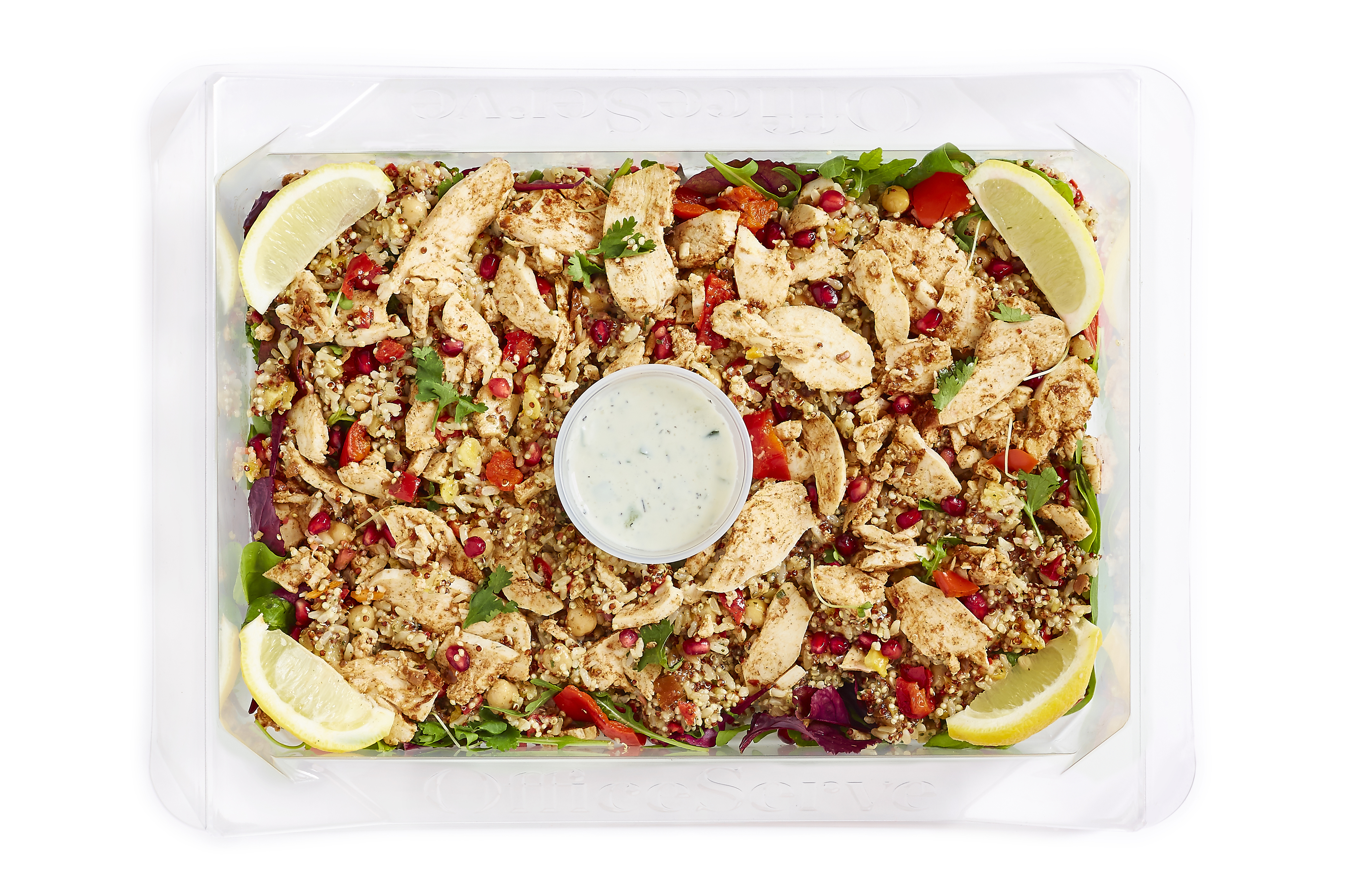 Harissa Chicken with Lemon & Mint Rice Salad (Sharing)
