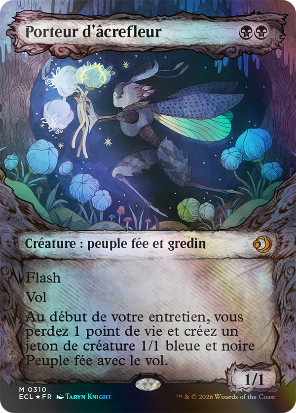 Porteur d'àcrefleur
