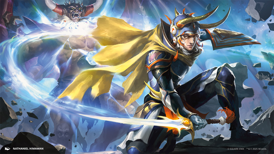 final fantasy mtg warrior of light Warrior of Light (Full Art) [Opus XI] – TokenMTG main image 0