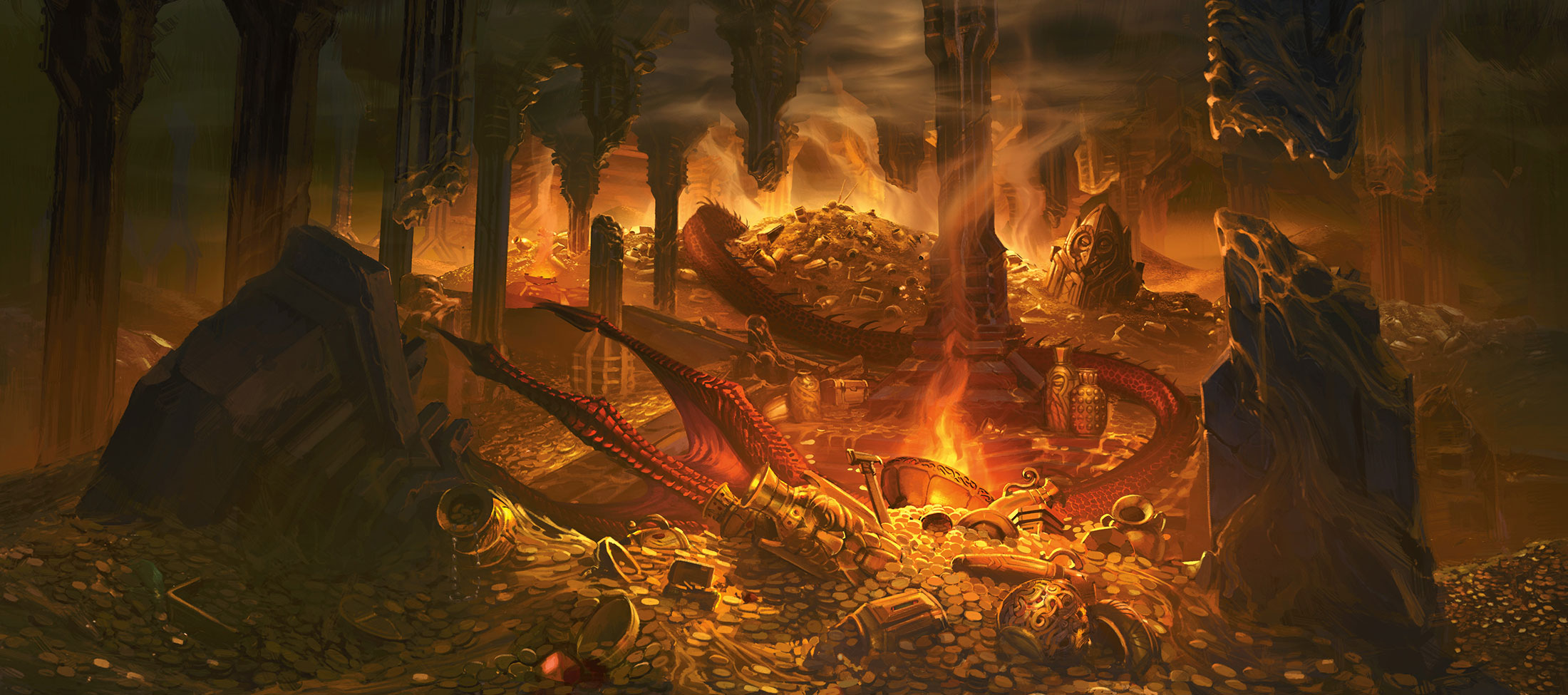 Illustration officielle Magic The Gathering Le Hobbit