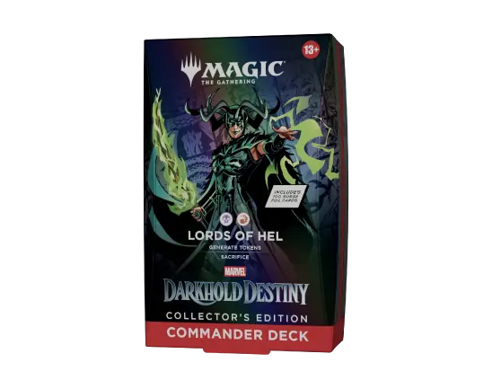 Marvel Darkhold Destiny Commander Deck Lords of Hel Collector's Edition product picture