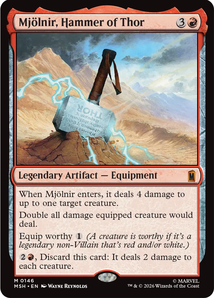 marvel mtg card list Every Magic The Gather: Secret Lair Marvel Superhero Card Revealed (So Far)