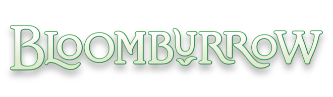 Bloomburrow logo in green