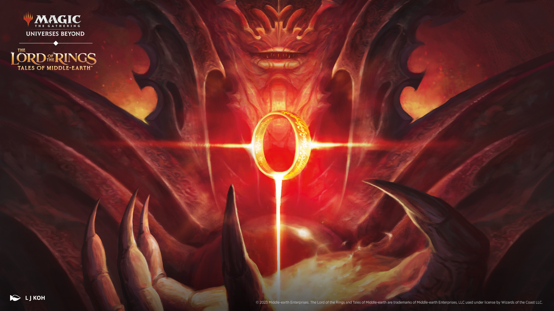 Playmat The Lord of the Rings: Tales of Middle-Earth Sauron