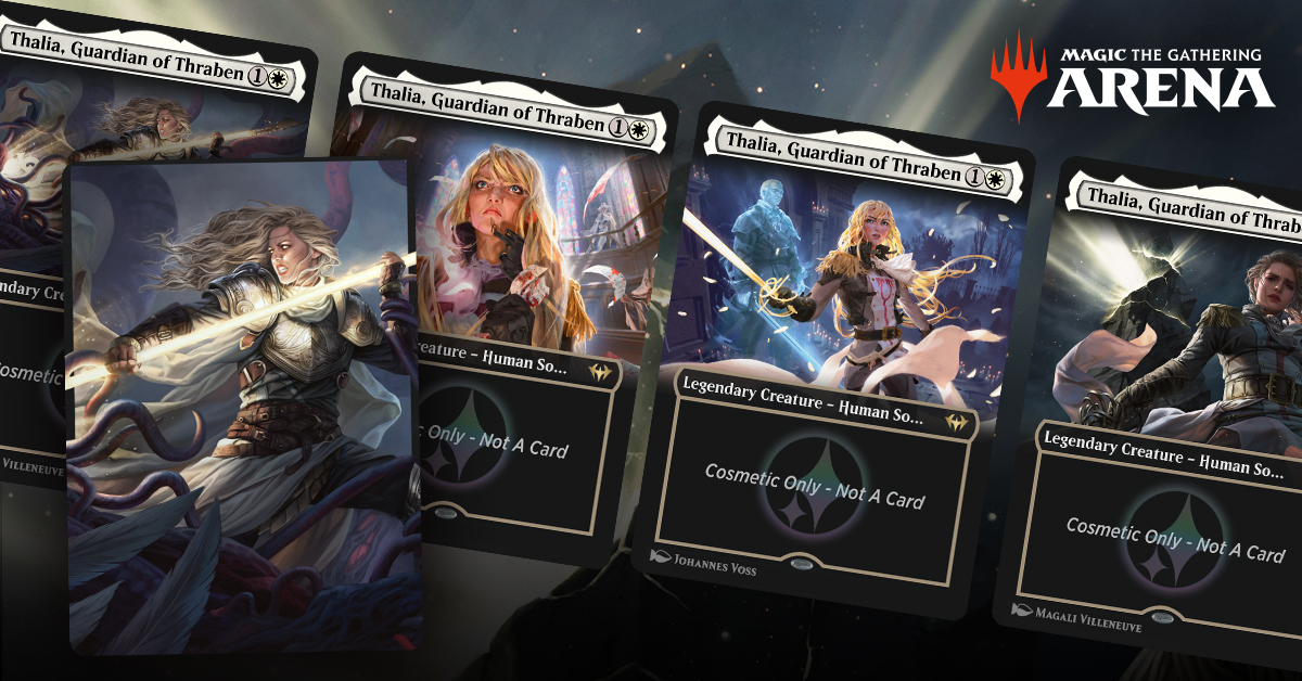 Mtg arena codes. MTG Arena коды на бустеры. Magic: the Gathering Arena обложка. MTG Arena New Capanna Sleeves. Thalia Magic.