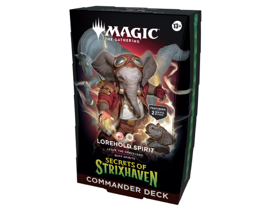 mtg best strixhaven commander deck Wilds of Eldraine Rowan, Scion of War (Borderless) 100+ Deck Box for Magic:  The Gathering main image 0