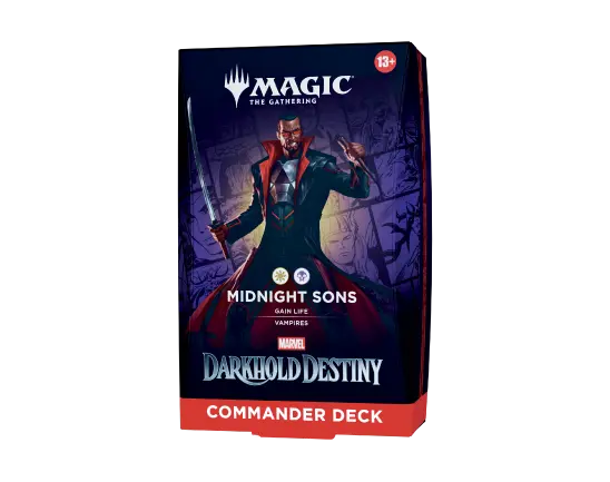 Marvel Darkhold Destiny Commander Deck Midnight Sons product picture