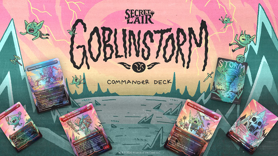 Magic: The Gathering Unveils 'Goblin Storm' Commander Deck for May 18 Launch