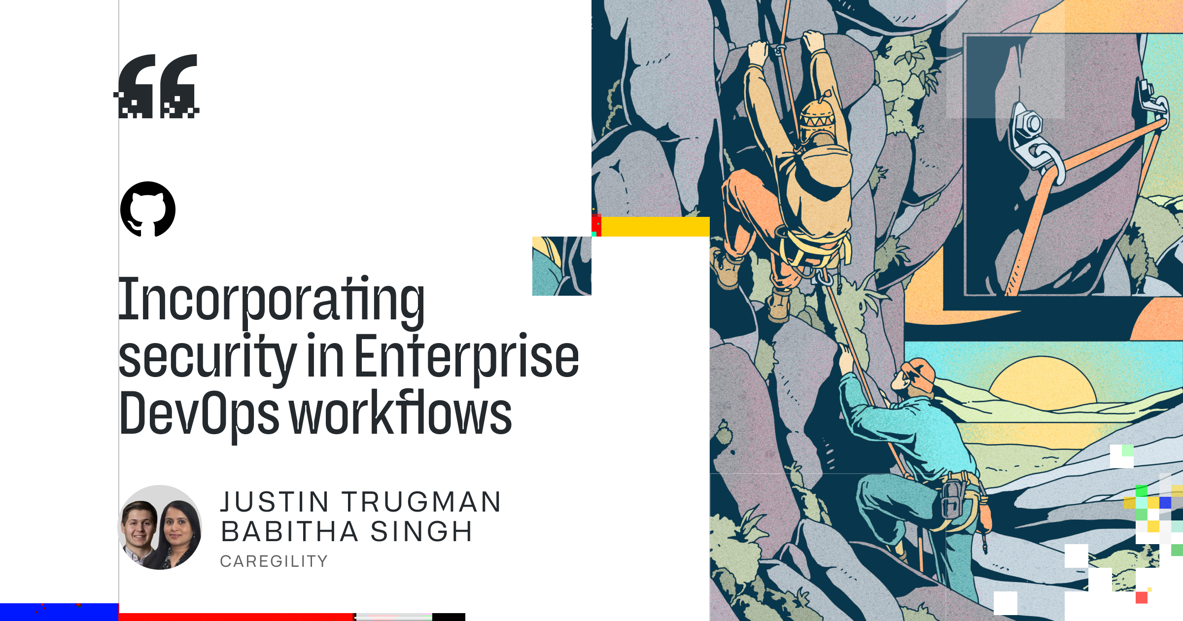 Incorporating security in Enterprise DevOps workflows · GitHub
