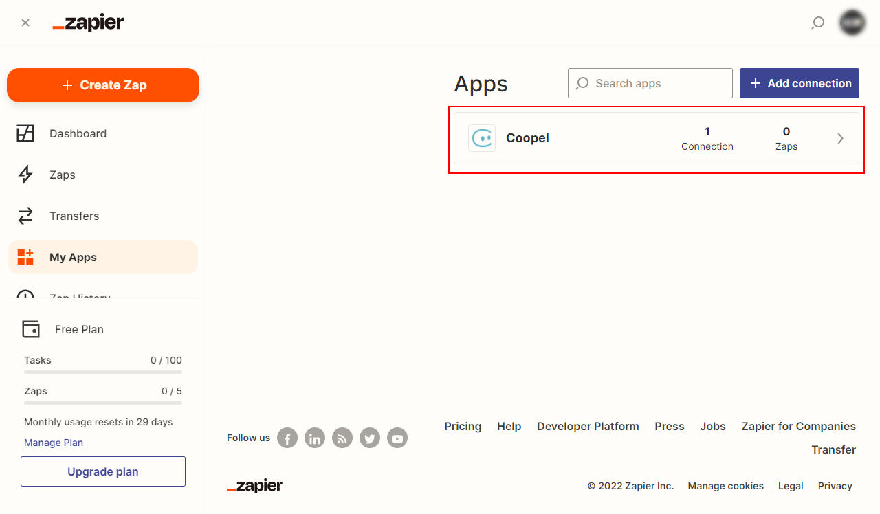 connect with zapier 10