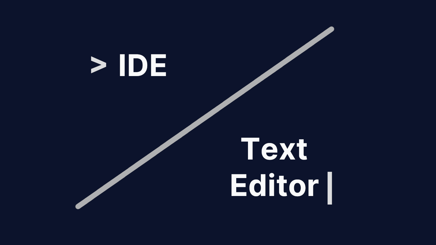 IDE VS CODE EDITOR intelligence overview