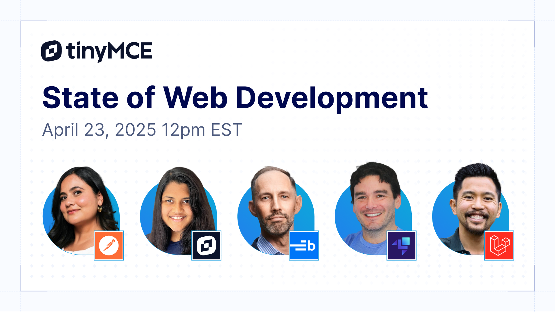State of Web Development Webinar | TinyMCE
