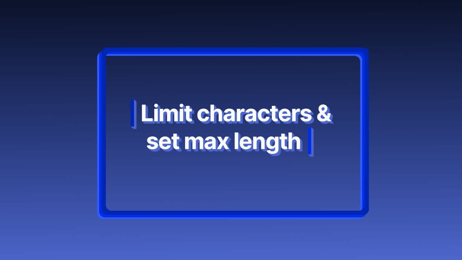 How to set character limit and maxlength | TinyMCE