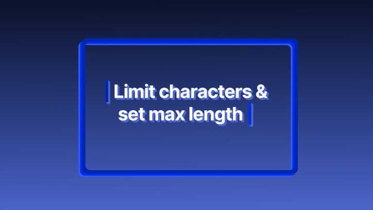 Character Count In Textarea