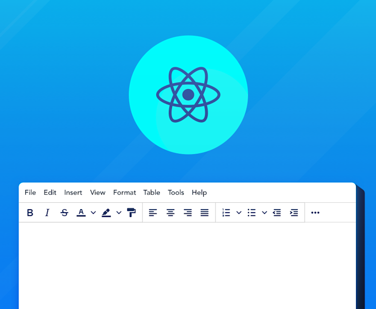 Emulating React document editor with TinyMCE | TinyMCE