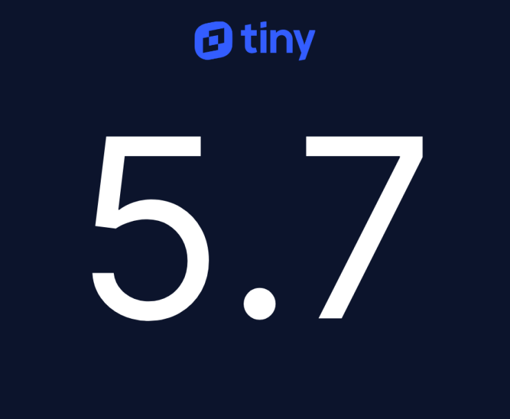 TinyMCEC 5.7 release with logo on top