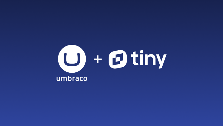 TinyMCE and Umbraco logos combined together to show the partnership
