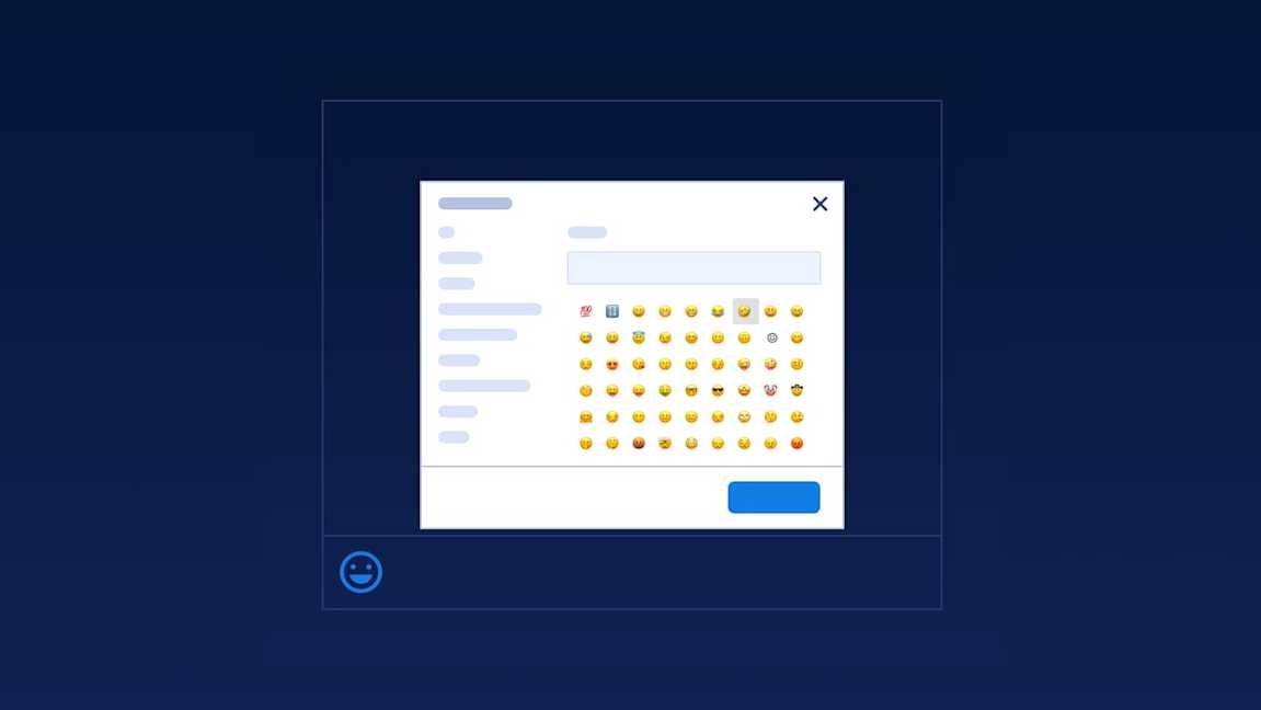 Add an emoji picker to the textarea in two steps TinyMCE