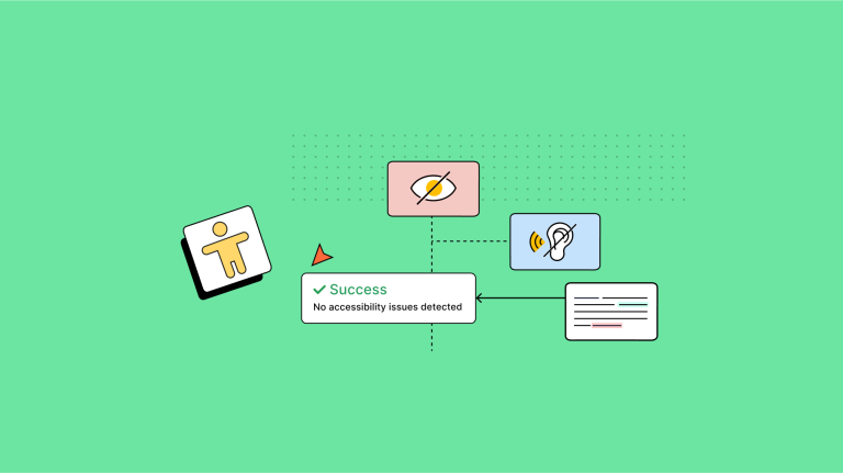 symbols representing a direct decision tree, depicting the ease brought by accessibility checking automation