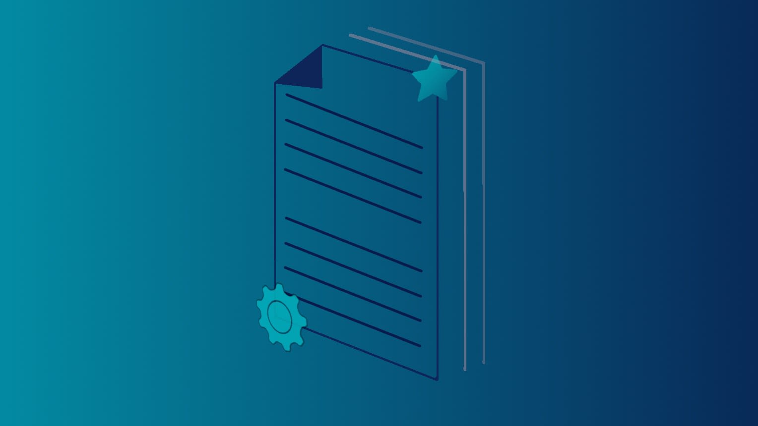 CMS configuration and hybrid use case represented by a gear and star