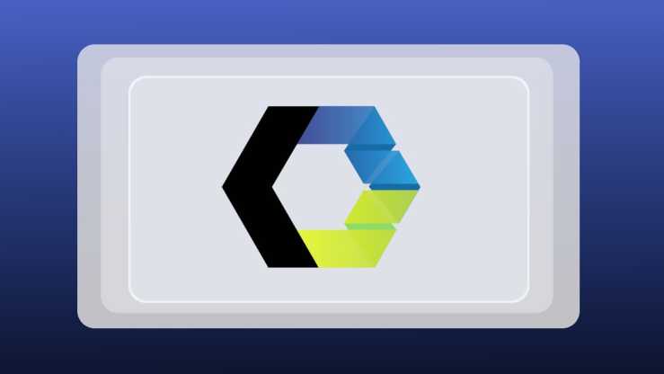 web components logo on a background that builds up, representing reused components