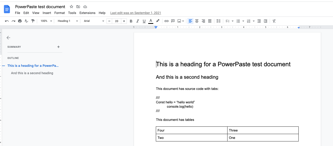 TinyMCE PowerPaste, Paste with formatting from Word, Excel, Google Docs