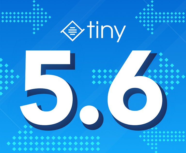 Text "5.6" with Tiny logo.