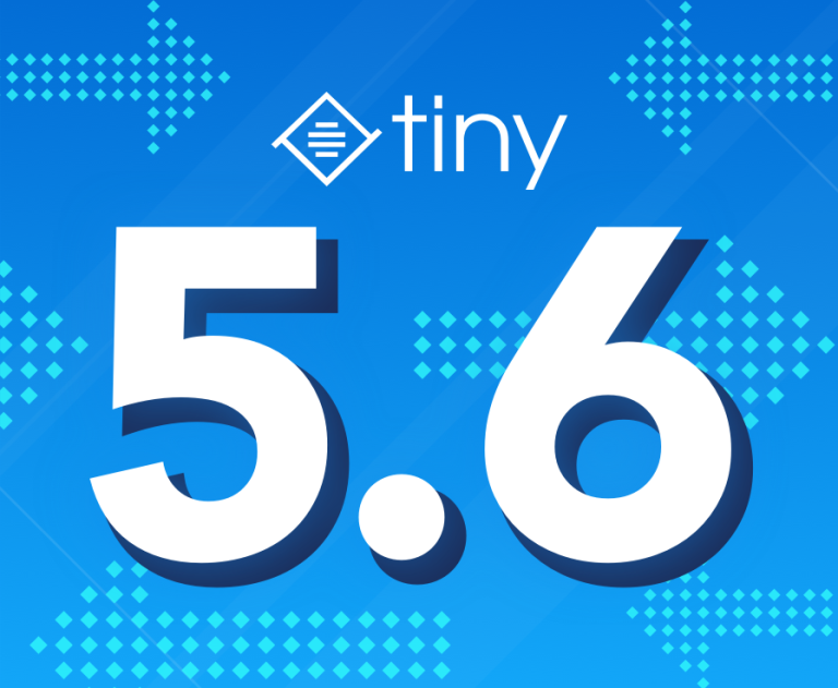 Text "5.6" with Tiny logo.