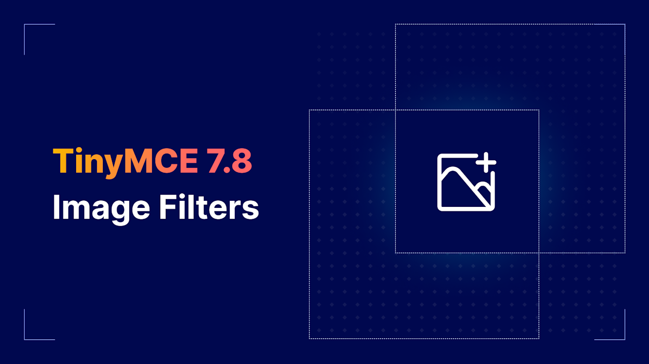 New in TinyMCE 7.8: Add Image Filters to Your RTE | TinyMCE