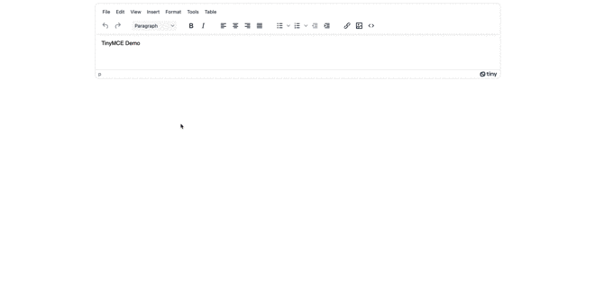 Copy and paste from Google Docs into the TinyMCE rich text editor