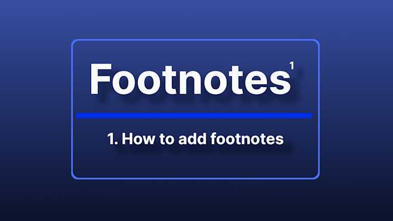 How to add footnotes to the textarea in your app | TinyMCE