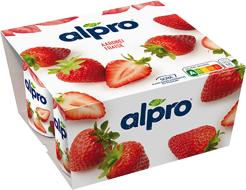 Alpro Protéiné Alternative Végétale au Yaourt aux Fruits Rouges