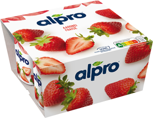 Alpro Aardbei Plantaardig Alternatief voor Yoghurt