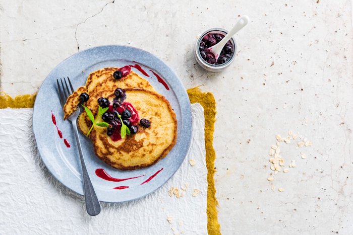 Pancakes à l'avoine 