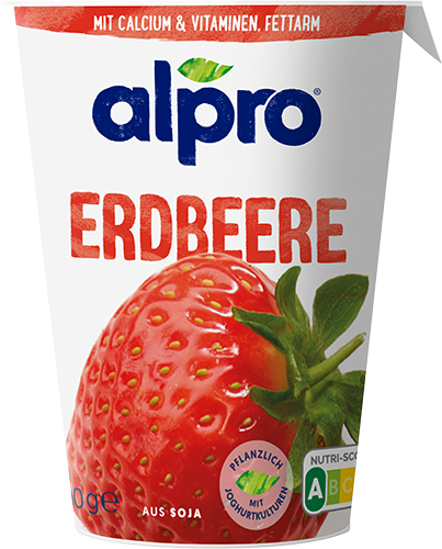 Maasikamaitseline alternatiiv jogurtile