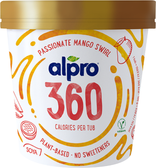 Alpro 360 Passionate Mango Swirl Ice Cream
