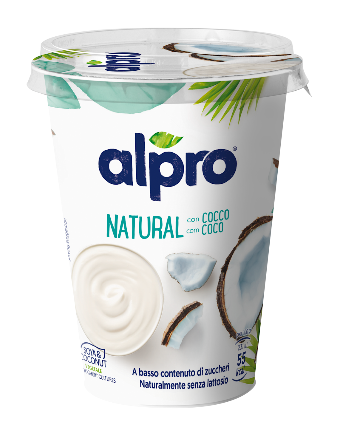 Alternativa vegetale allo yogurt Natural con Mandorla Alpro