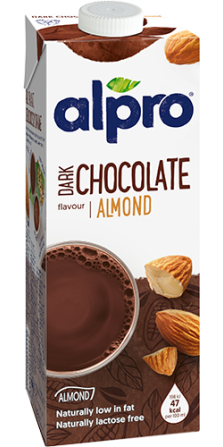 Alpro Almond Dark Chocolate UHT 1L