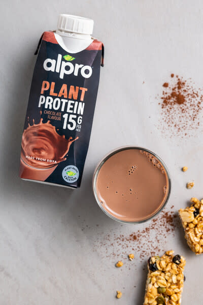 Alpro - Alternative au Lait de Soja Goût Chocolat - Boisson Soja Protéines  Végétales 