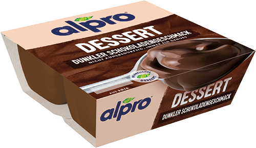Devilishly Dark Chocolate Dessert | Alpro