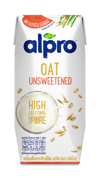 นมโอ๊ต alpro Unsweetened