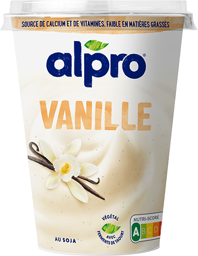 Alternative végétale au yaourt, Grand, Vanille