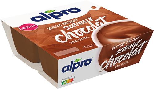 Livraison à domicile Alpro Crème dessert végétale Chocolat, 4x115g